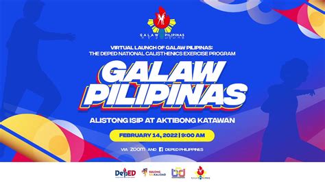 VIRTUAL LAUNCH OF GALAW PILIPINAS: The DepEd National .